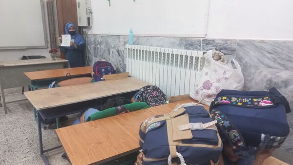 بیست و هفتمین مانور سراسری زلزله در مدرسه فرهنگ خلیل آباد 
