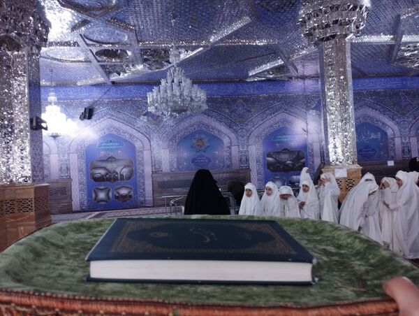 جشن عبادت در حرم مطهر رضوی 
