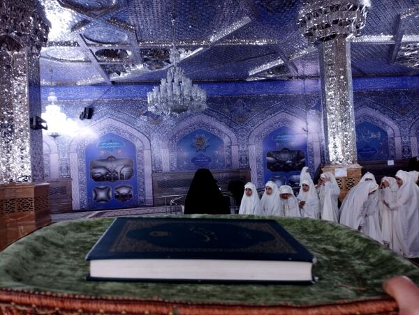 جشن عبادت در حرم مطهر رضوی 