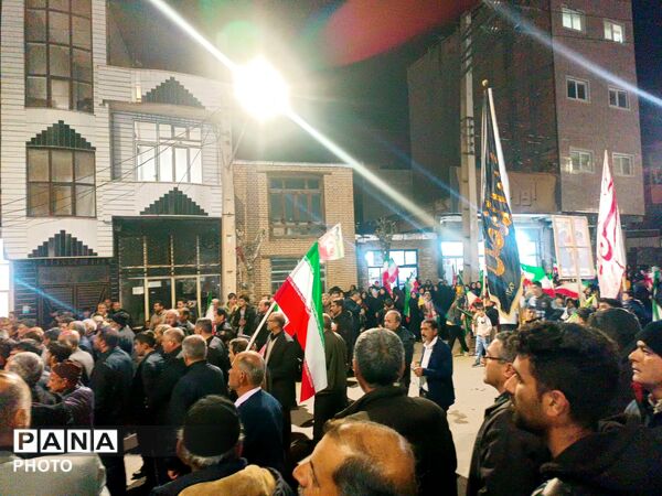 مراسم اربعین قائد شهید امت در یامچی