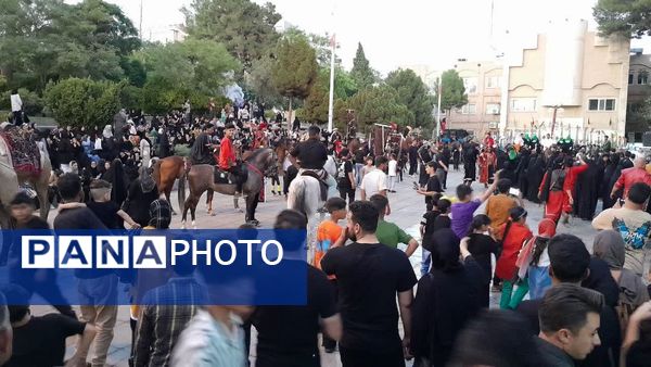 برگزاری آیین سوگواری کاروان عشق همزمان با شروع ماه صفر در شهرستان سبزوار