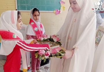 شکوه نظم و همدلی در مانور پیشتازان دبستان دخترانه مریم 