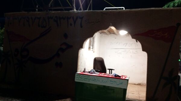 هنری متفاوت در فضاسازی خیمه‌گاه عاشورایی