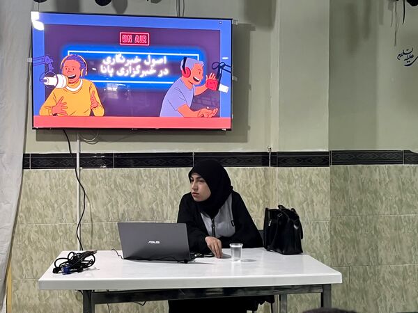 آموزش اصول خبرنگاری پانا در کارگاه 2 روزه در شهرستان خنداب