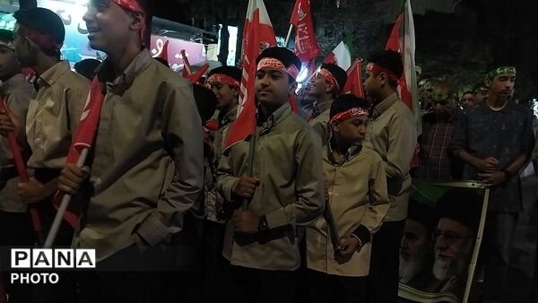 جانفدایان ایران در خیابان امام خمینی نیشابور-۱