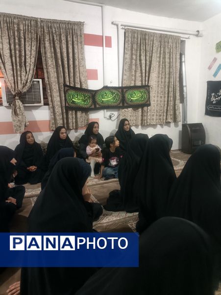 دبیرستان فنی و حرفه ای فاطمیه در سوگ بانوی دو عالم