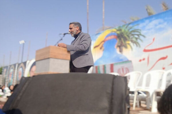 وداع و تشییع شهید گمنام در روستای شهنیا بردخون