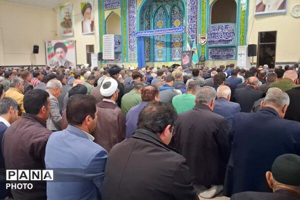 نماز عید فطر در شهرستان باشت مصلی امام خمینی (ره)