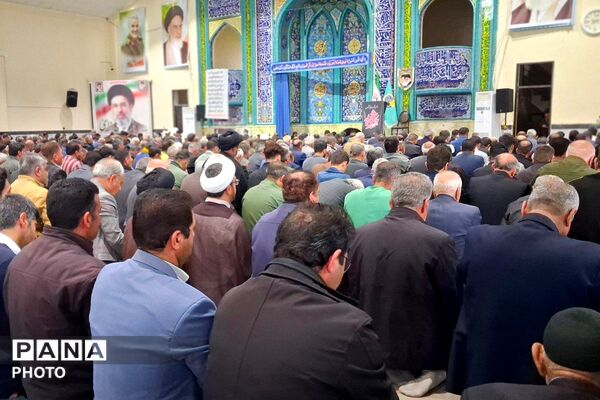 نماز عید فطر در شهرستان باشت مصلی امام خمینی (ره)