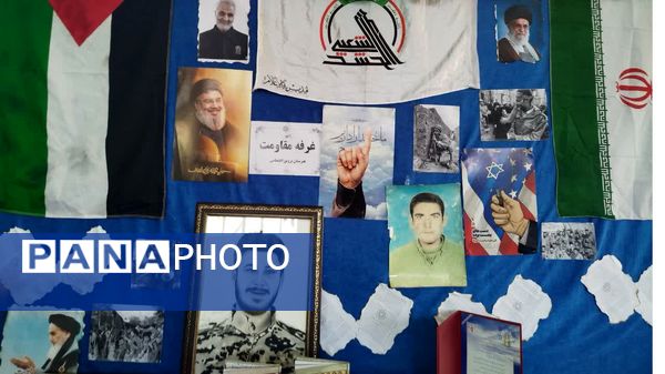 افتتاحیه جشنواره فجر مهدوی در مدرسه پروین اعتصامی چاروسا