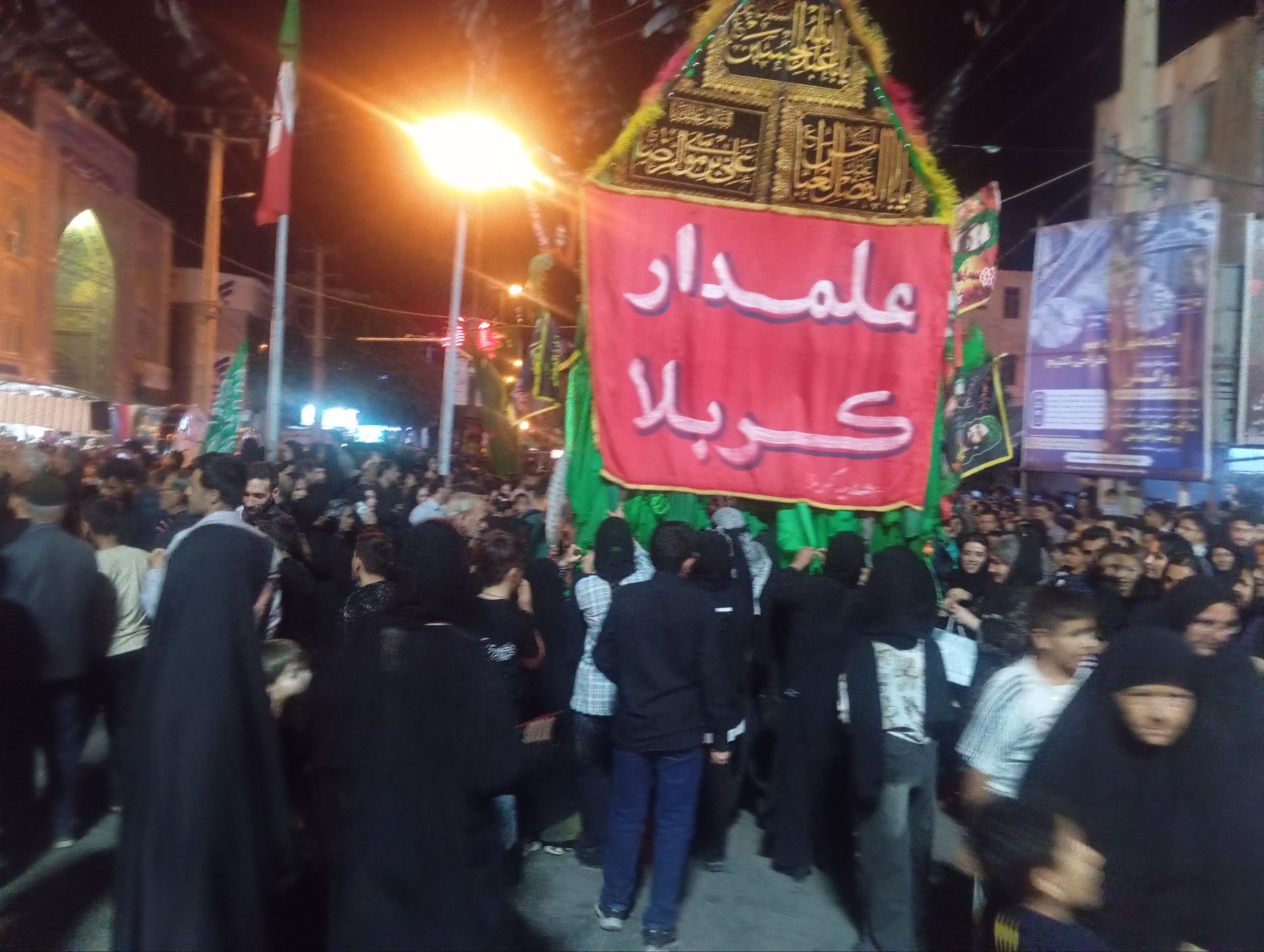 شب عاشورای حسینی در قروه 
