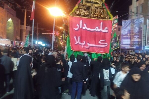 شب عاشورای حسینی در قروه 