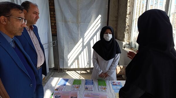 نمایشگاه دستاوردها و توانمندی بانوان روستایی در روستای بشرآباد