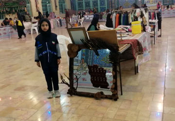 برپایی نمایشگاه مشاغل خانگی در شهرستان آباده