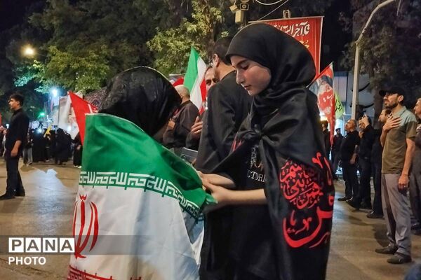 عزاداری شب تاسوعا در بجنورد