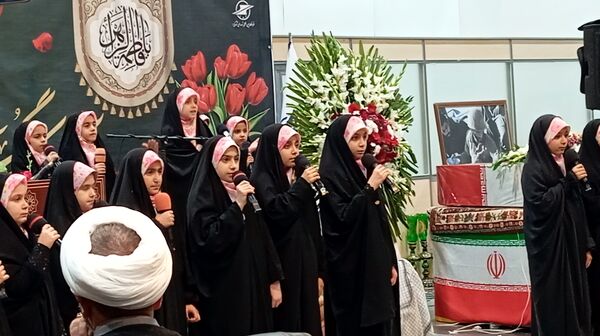 آیین استقبال از ۶ شهید گمنام در استان چهارمحال و بختیاری