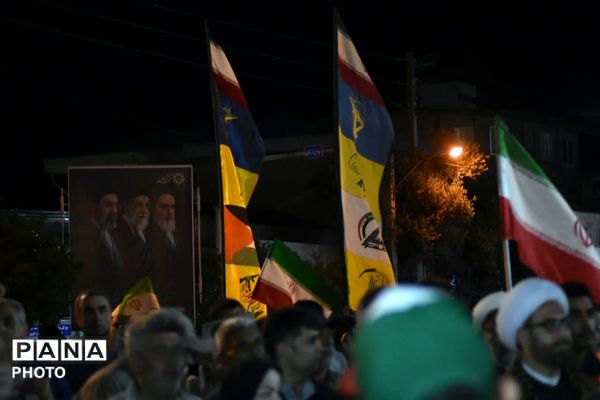 حضور مدیرکل صدا و سیما گلستان در تجمعات مردمی کردکوی