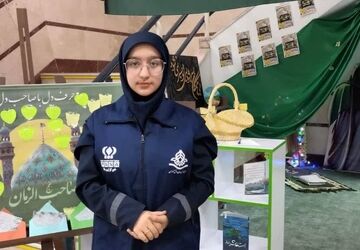برگزاری یادواره شهدا توسط دانش آموزان دبیرستان برازنده مقدم ۱