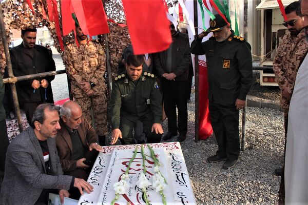 مراسم دومین سالگرد خاکسپاری شهید گمنام آموزشکده فنی دختران قم