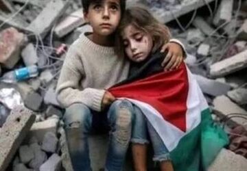 از دل آتش و ویرانی، امید می‌روید، روز جهانی همدردی با کودکان مقاوم فلسطین