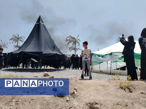 مراسم تعزیه‌خوانی در شهر طاقانک