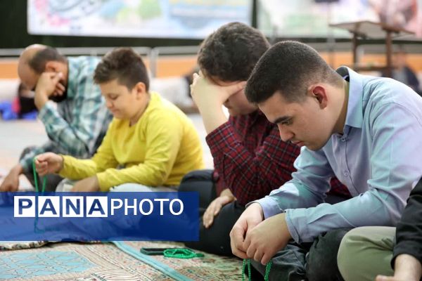 مراسم جشن و احیای نیمه شعبان در مسجدالرضا اشکذر