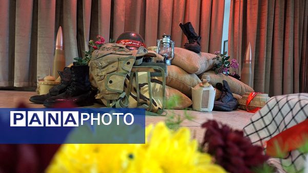 یادواره شهدای دانش‌آموزی در دبیرستان فاطمیه ناحیه یک کرج