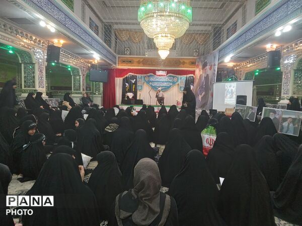 اجتماع بزرگ دختران سید علی در مهدیه شهرستان نیشابور 