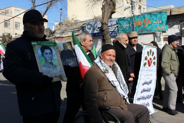 یک زنجان متحد در روز ۲۲بهمن 