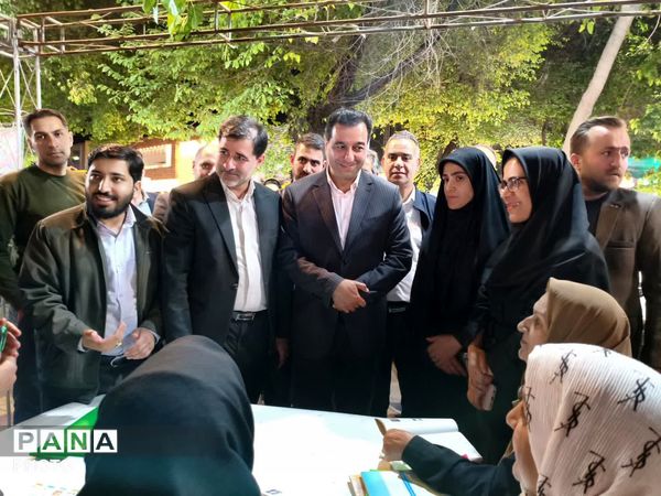 حضور مسئولان اداره‌کل آموزش و پرورش استان اصفهان در موکب اداره‌کل آموزش‌وپرورش استان اصفهان