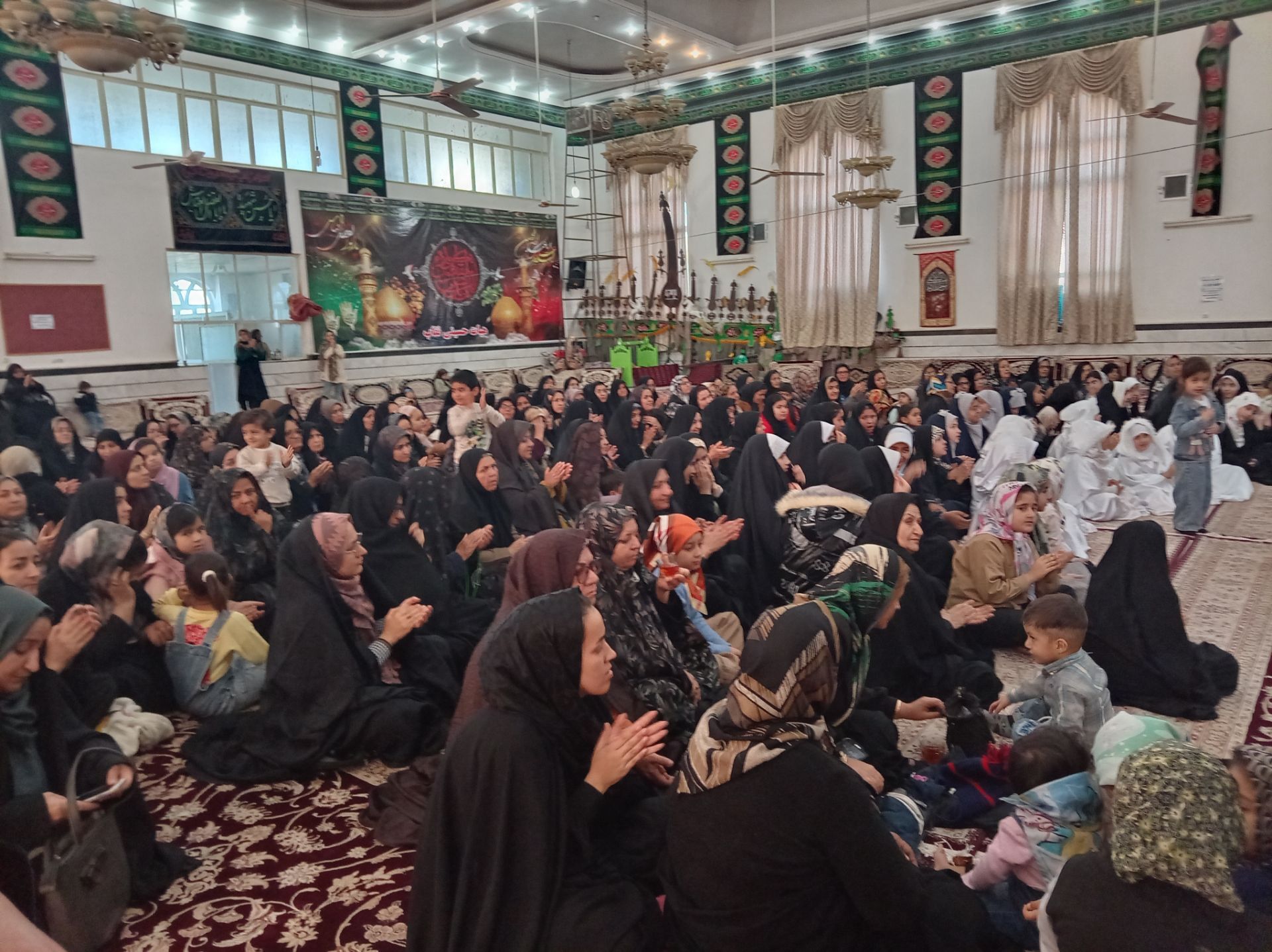 جشن ولادت دختر سه ساله ارباب در خلیل آباد