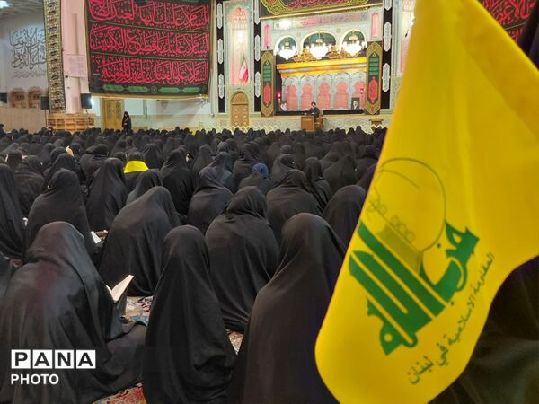 مراسم عزادای بانوان در حرم حضرت معصومه(س)