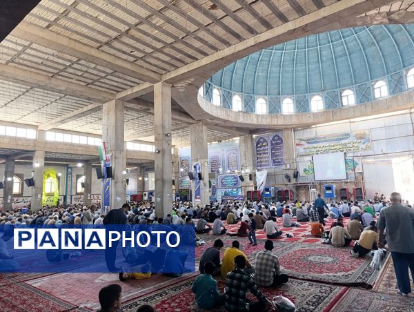 نماز عبادی سیاسی جمعه همزمان باهفته وحدت درنیشابور