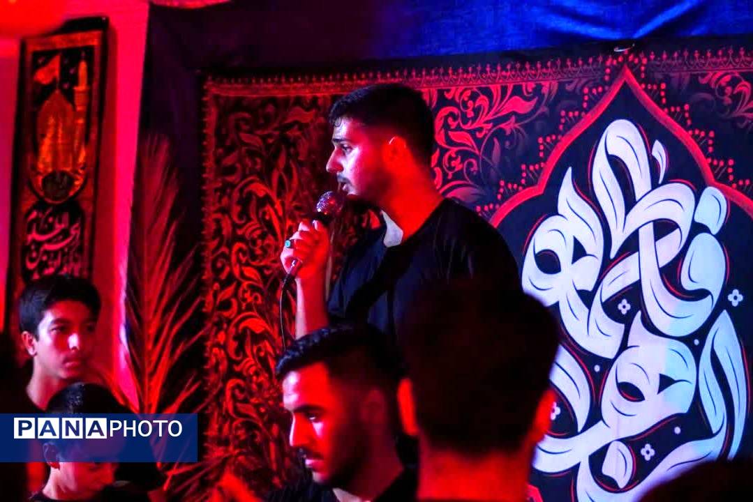 مراسم عزاداری دهه اول فاطمیه در هیئت رزمندگان 