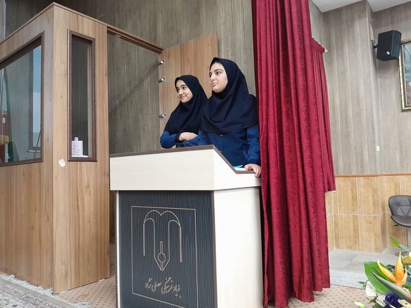 مراسم شهادت حضرت فاطمه(س) در مدرسه مصلی نژاد ناحیه سه 