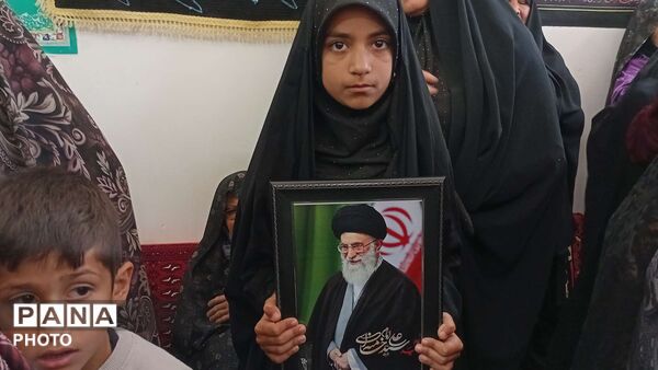مراسم اربعین قائد امت در روستای نقاب خلیل آباد