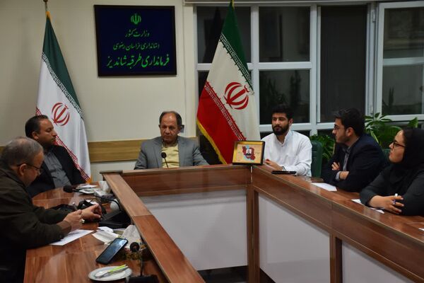 اولین نشست خبری فرماندار جدید طرقبه - شاندیز