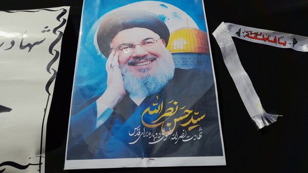 بزرگداشت شهید مقاومت سید حسن نصرالله در دبیرستان صفورا ۲ مشهد