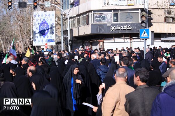 تهران در سوگ رهبر شهید انقلاب
