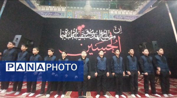 شیرخوارگان حسینی در مسجد جامع امام محمدباقر (ع)