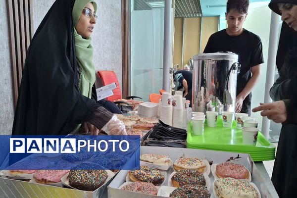 اردوی یک روزه دبیرستان امام خامنه‌ای در موسسه فرهنگی ورزشی ایثار 