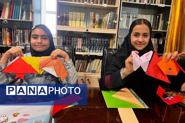 کارگاه «خلاقیت و شادی با اوریگامی» در پژوهش‌سرای دانش‌آموزی کاوش کهریزک 