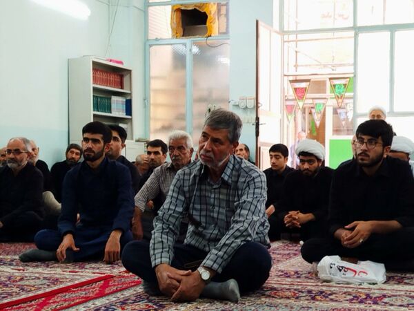 مجلس عزای حسینی در حوزه علمیه امام صادق (ع) کاشمر