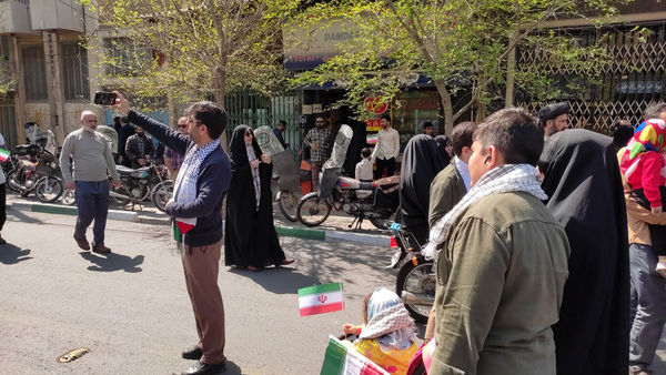 جلوه هایی از راهپیمایی روز جهانی قدس در قم