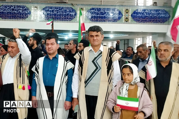بیعت خبرنگاران بختیاری پانا با امام امت