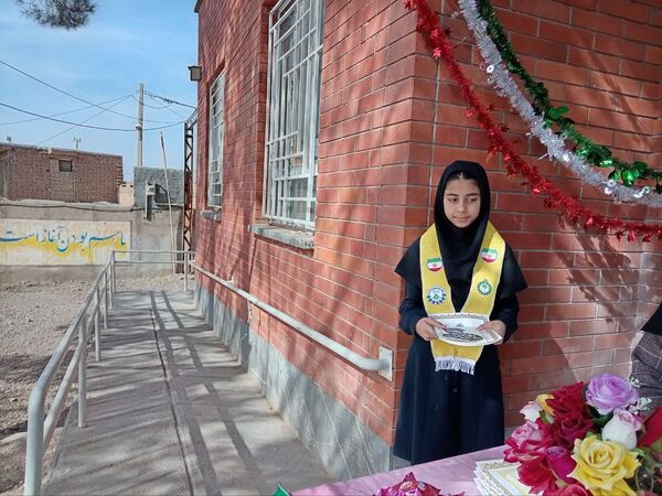 جشن میلاد منجی عالم بشریت در دبیرستان مادر مهربان خلیل آباد