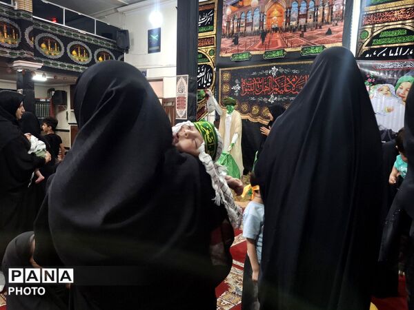 مراسم شیرخوارگان حسینی در مسجد موسی بن جعفر توس ۷۹ 