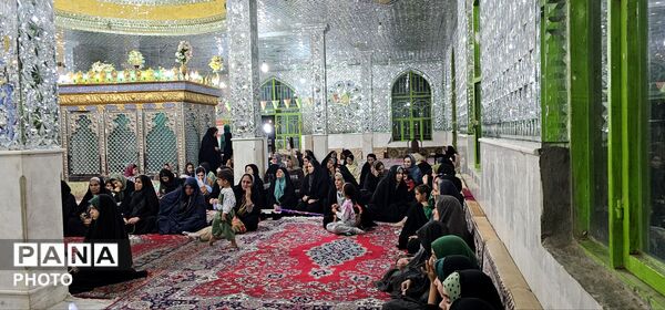 مراسم عید  غدیر در امامزاده شان آباد با حضور بخشدارقلقلرود  
