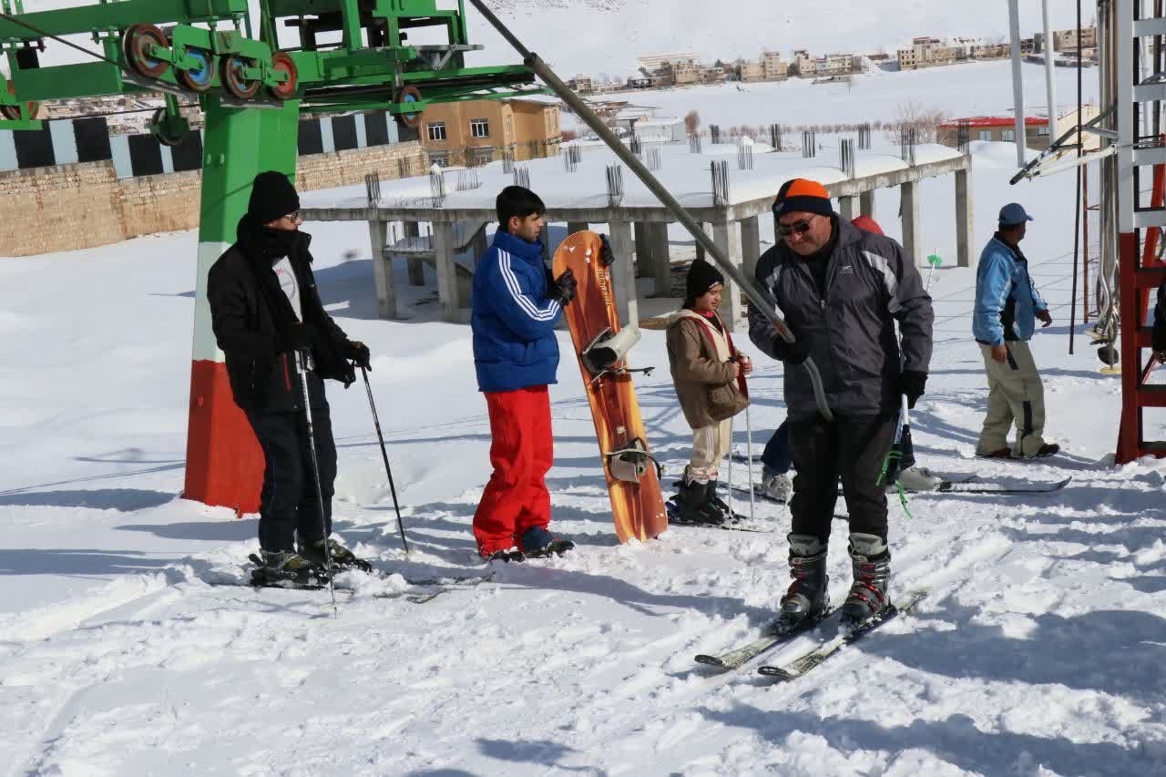 بازگشایی پیست اسکی کوهرنگ 