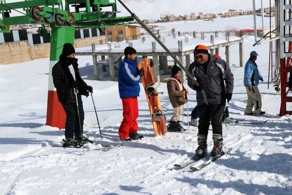 بازگشایی پیست اسکی کوهرنگ 